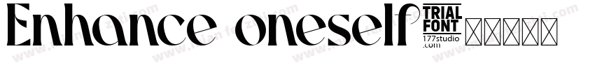 Enhance oneself字体转换